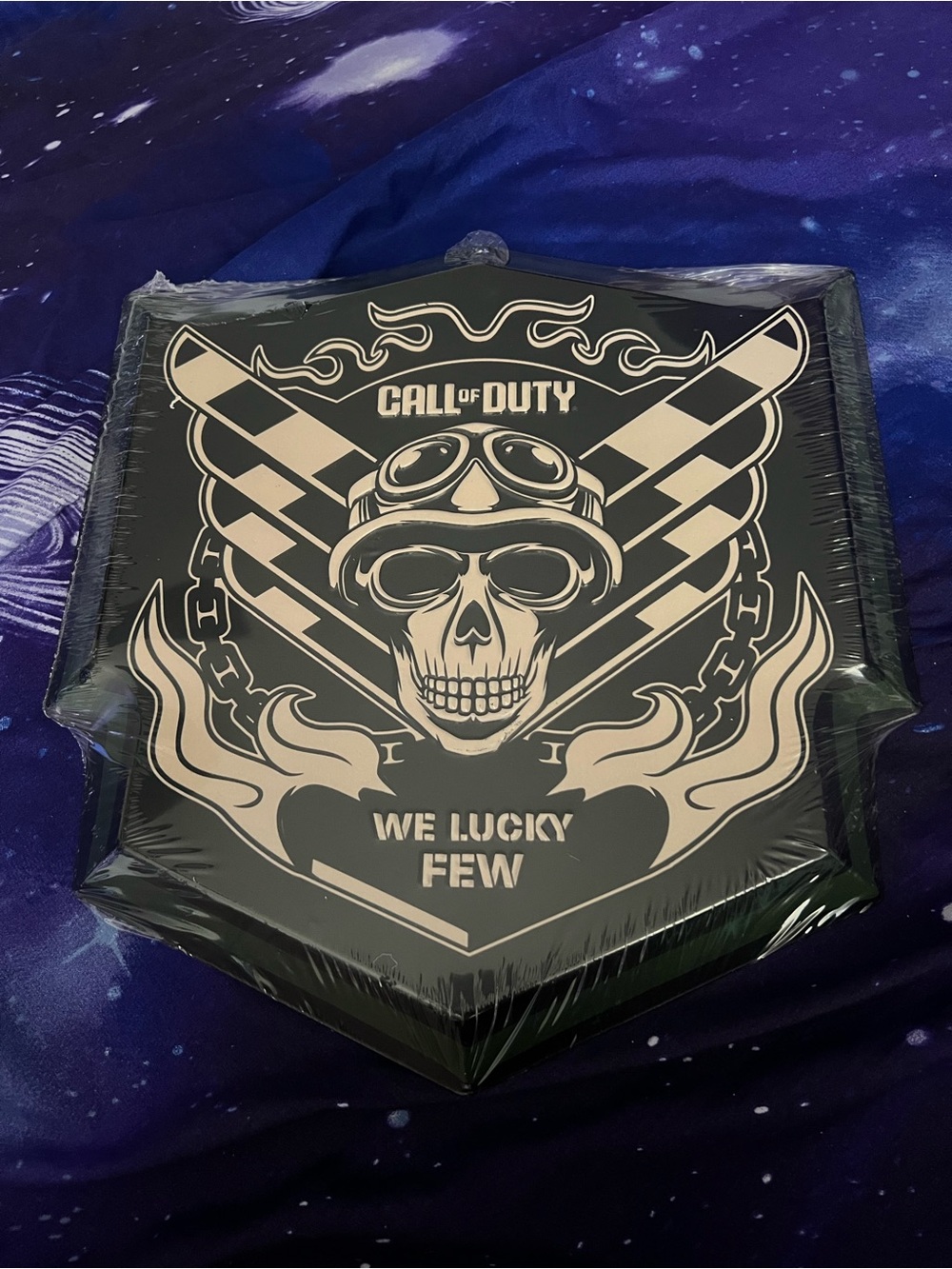 Call of Duty 'We Lucky Few' Black Wall Plaque